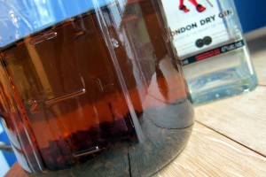 Making Earl Grey Tea Gin
