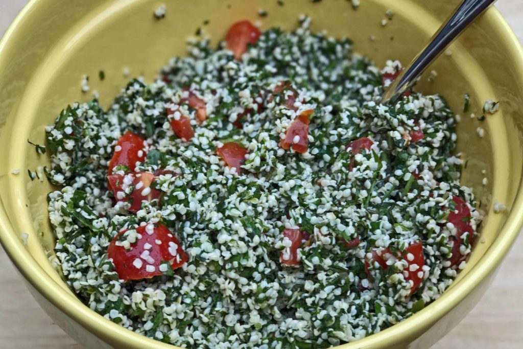 Hemp Seed Tabbouleh