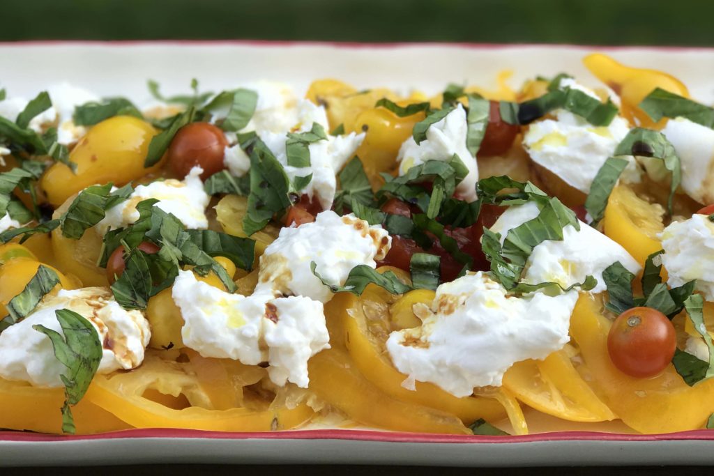 Burrata Caprese Salad