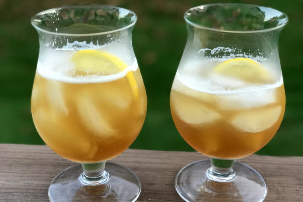 Fall Bourbon Shandy