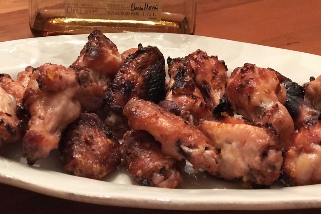 Bourbon-Marmalade Chicken Wings