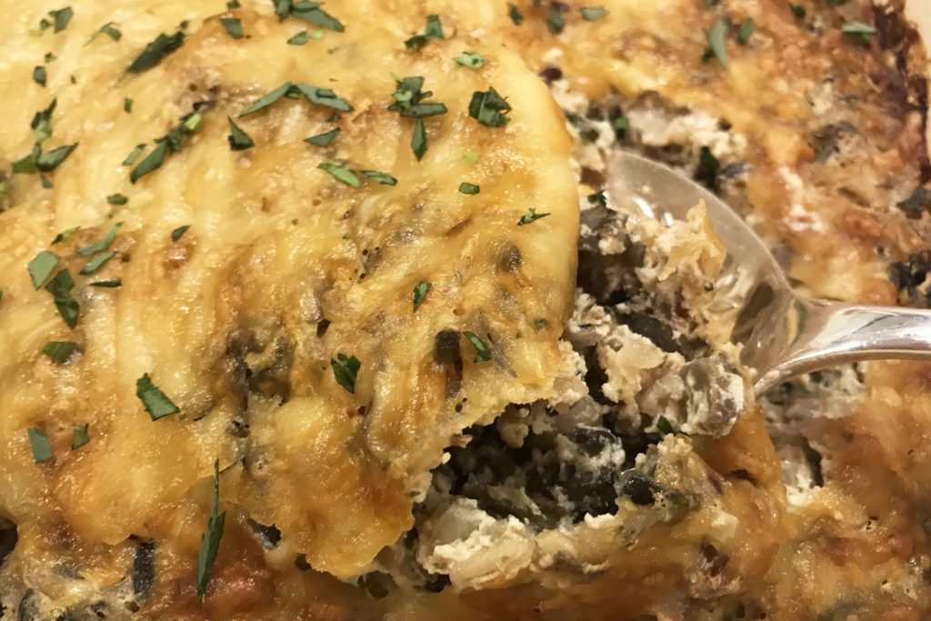 Rice and Mushroom Casserole