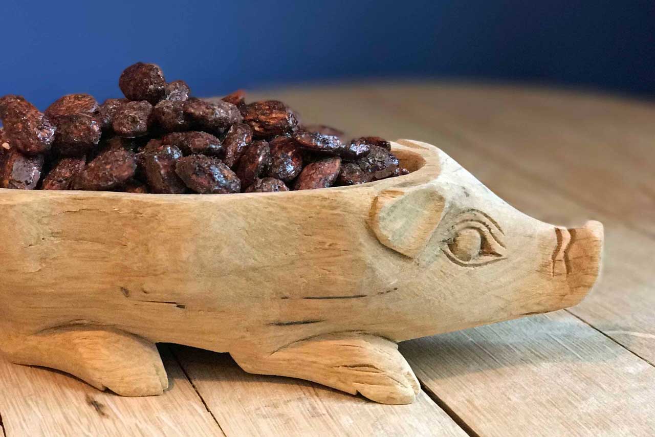 Cocoa Espresso Cardamom Almonds
