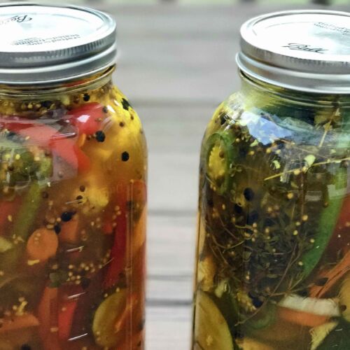 Quick Pickled Vegetables