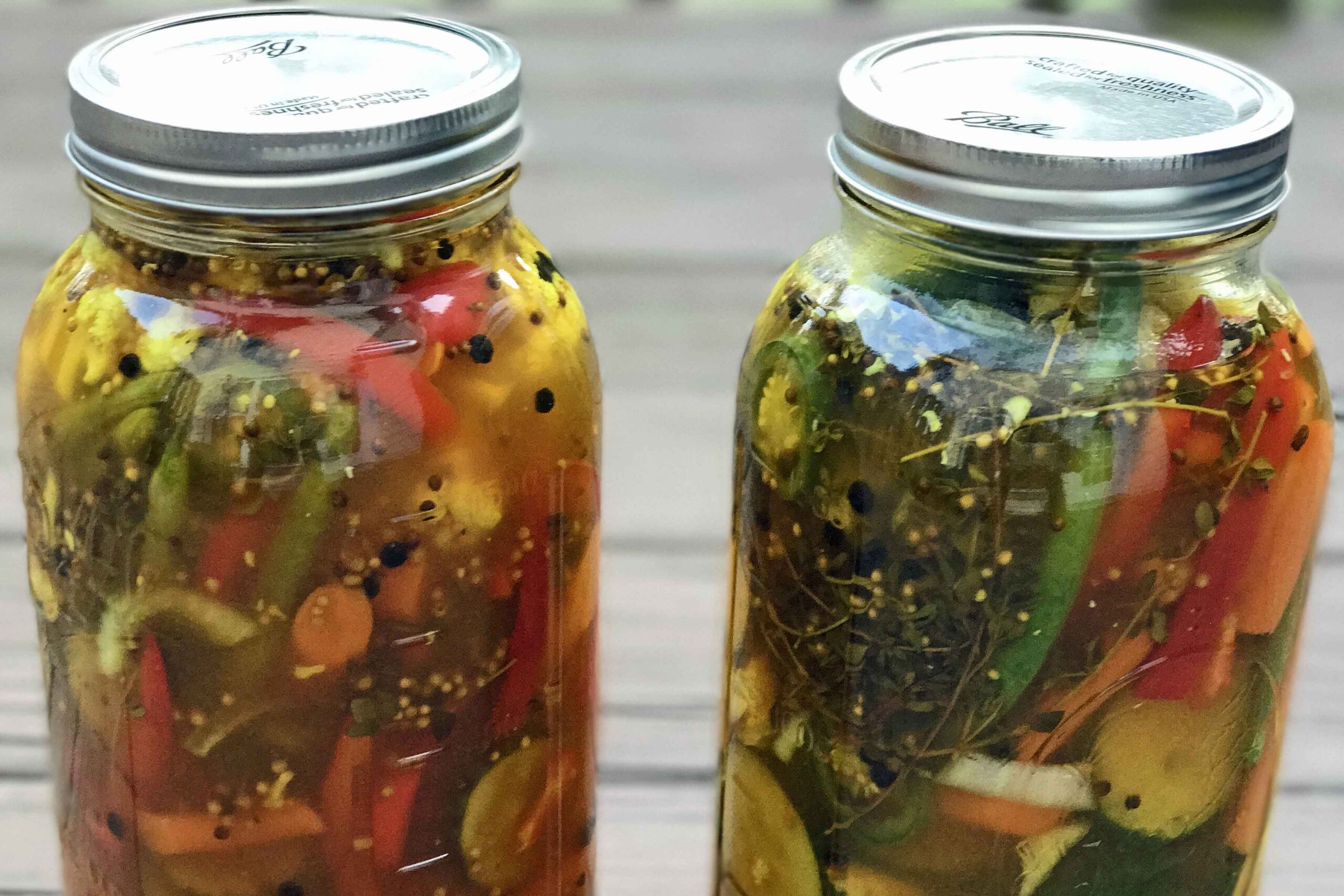 Quick Pickled Vegetables
