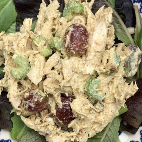 Healthy Curried Chicken Salad