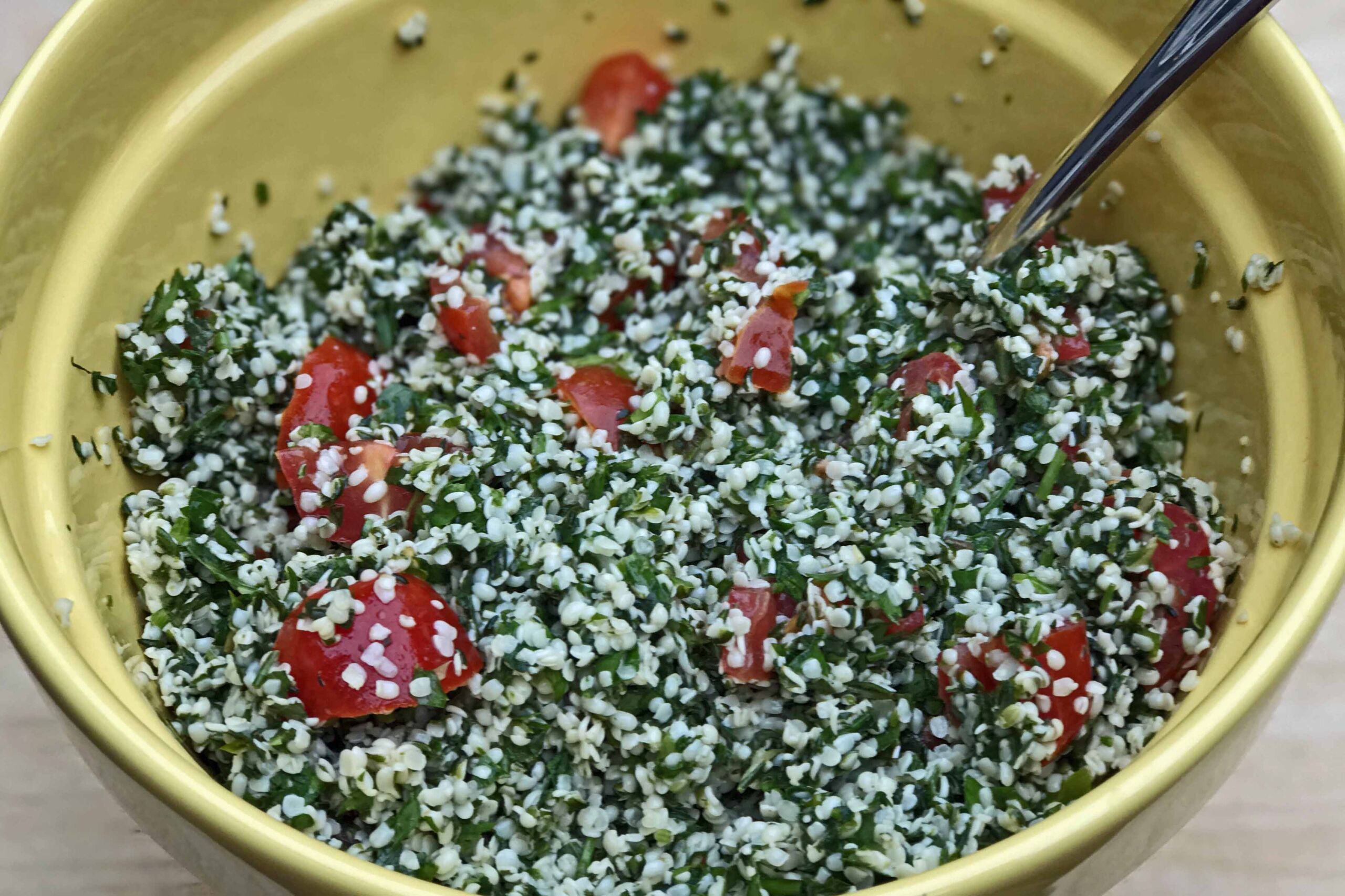 Hemp Seed Tabbouleh