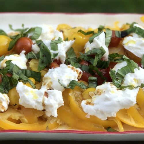 Burrata Caprese Salad