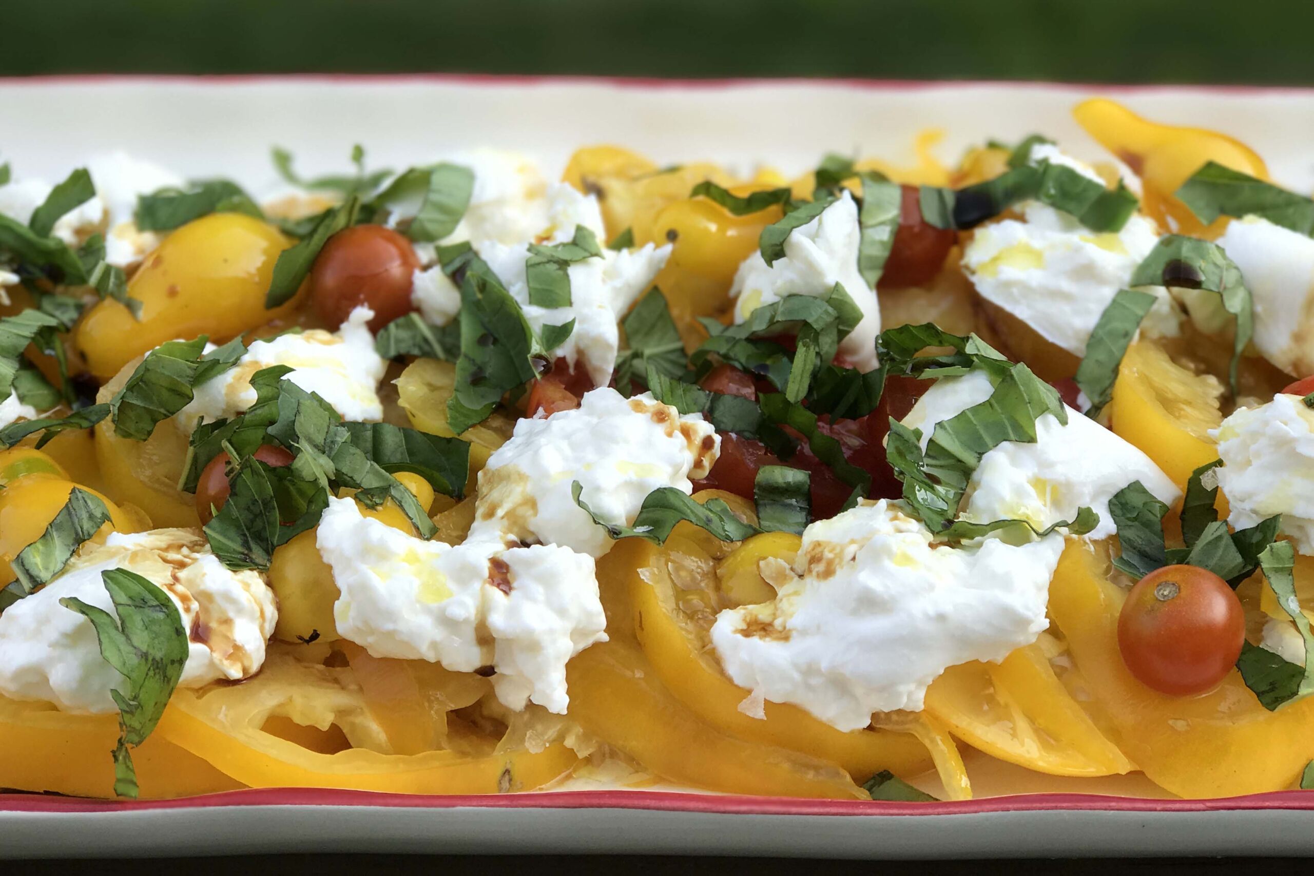 Burrata Caprese Salad