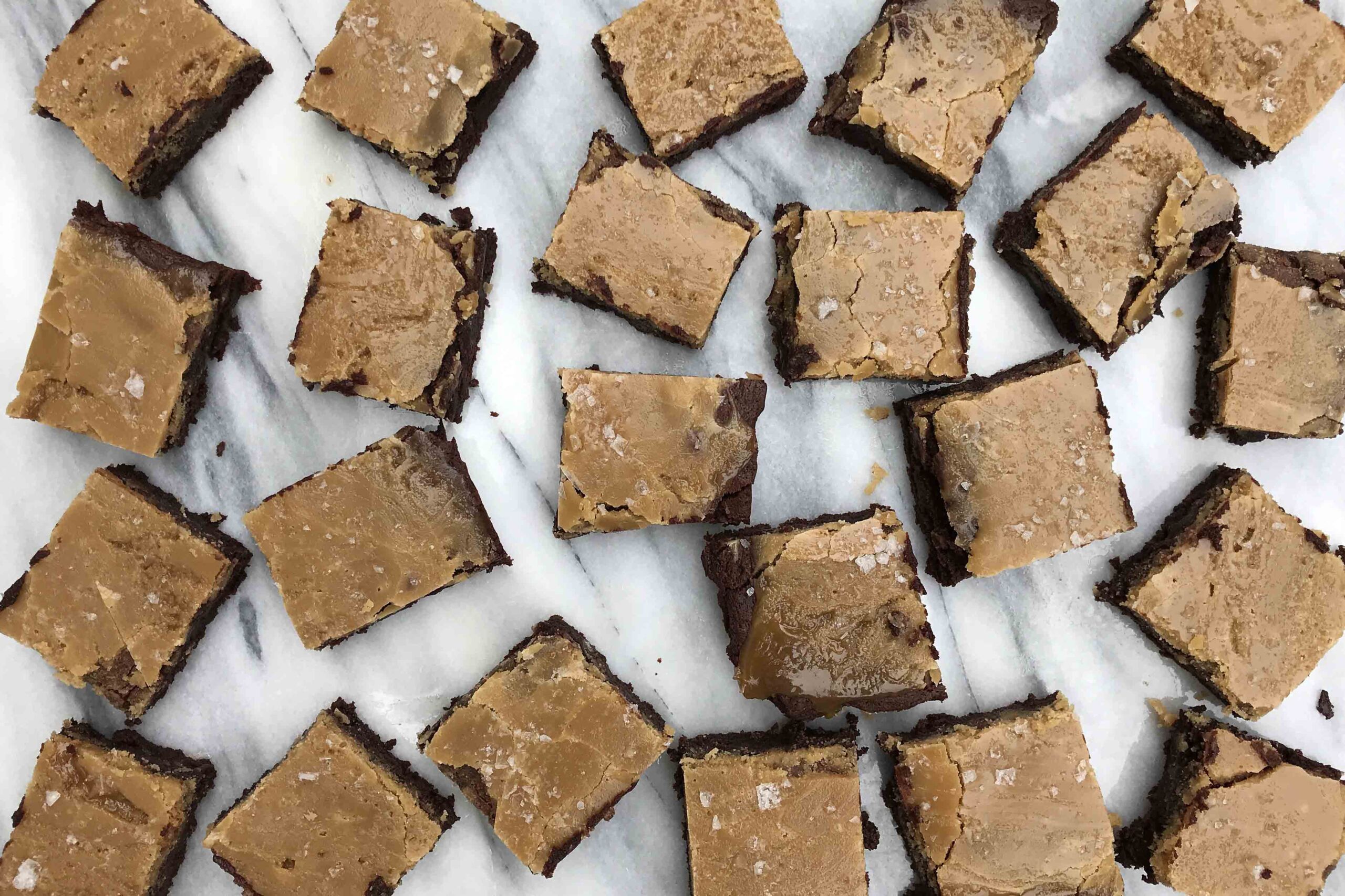 Caramel-Sea Salt Brownies (Gluten-Free)