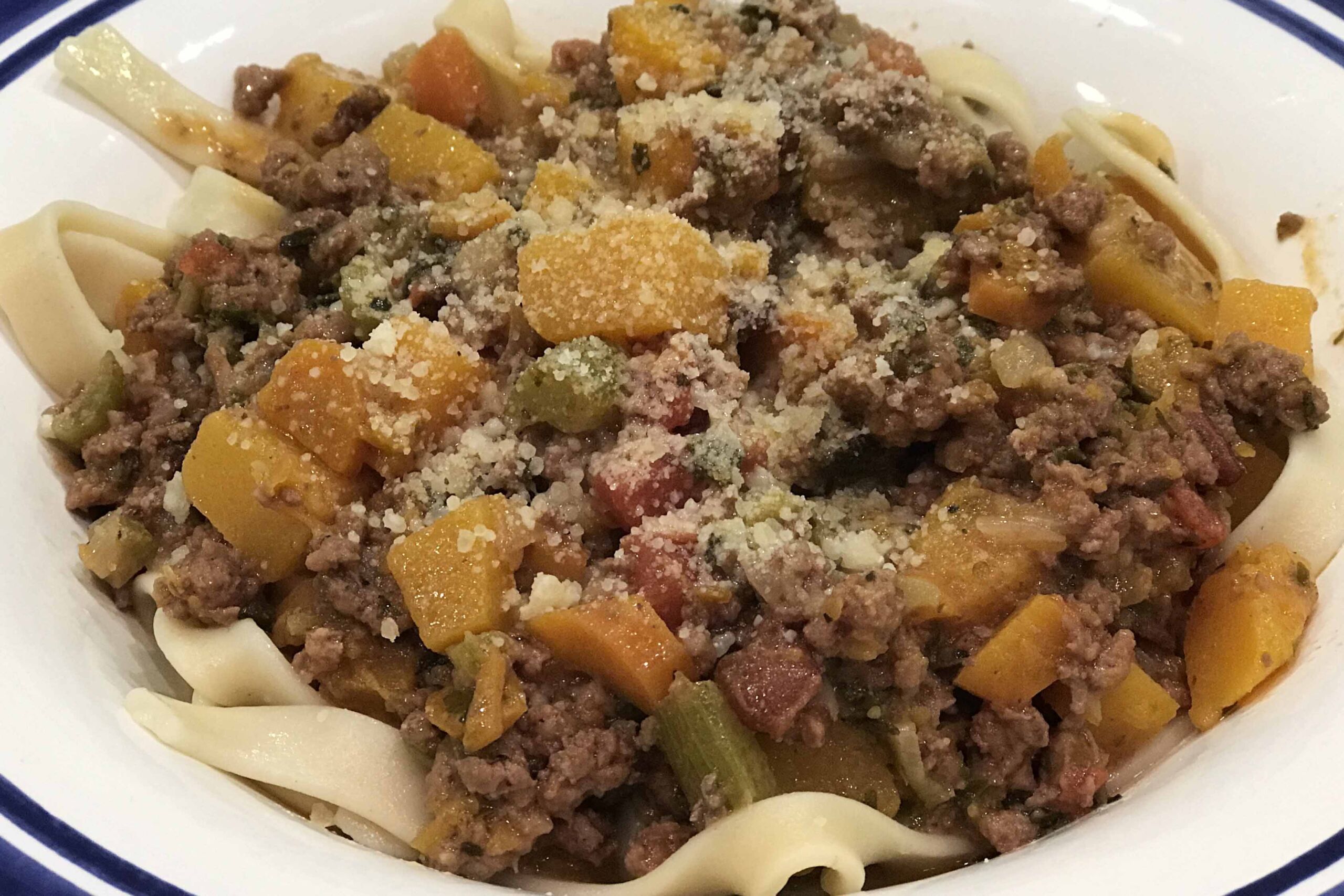 Veal and Butternut Squash Ragu