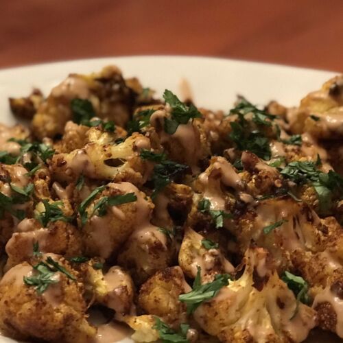 Spicy Roasted Cauliflower