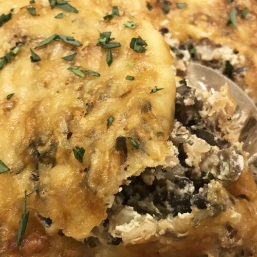 Rice and Mushroom Casserole