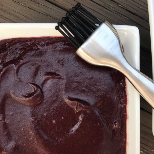 Blueberry-Bourbon BBQ Sauce