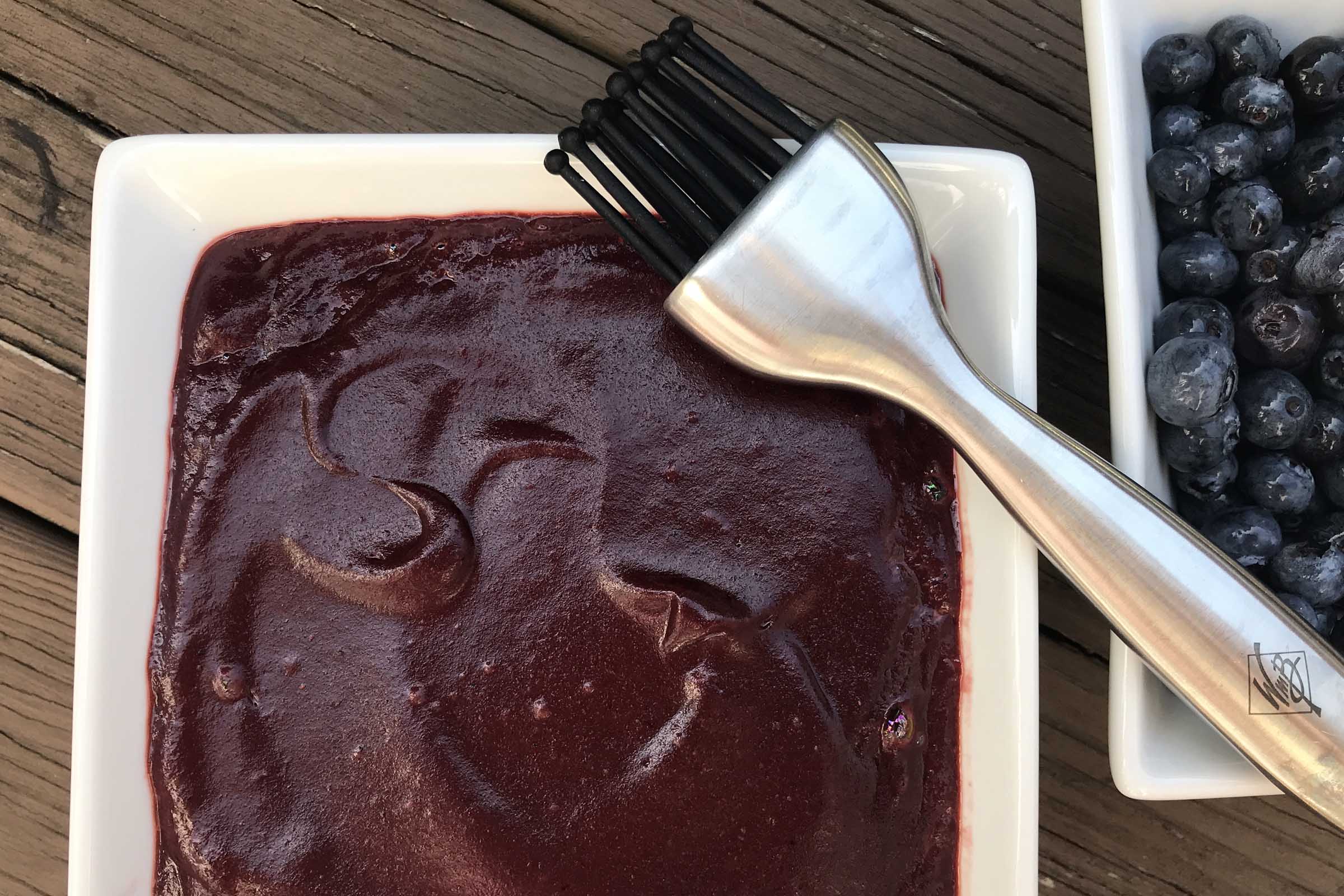 Blueberry-Bourbon BBQ Sauce