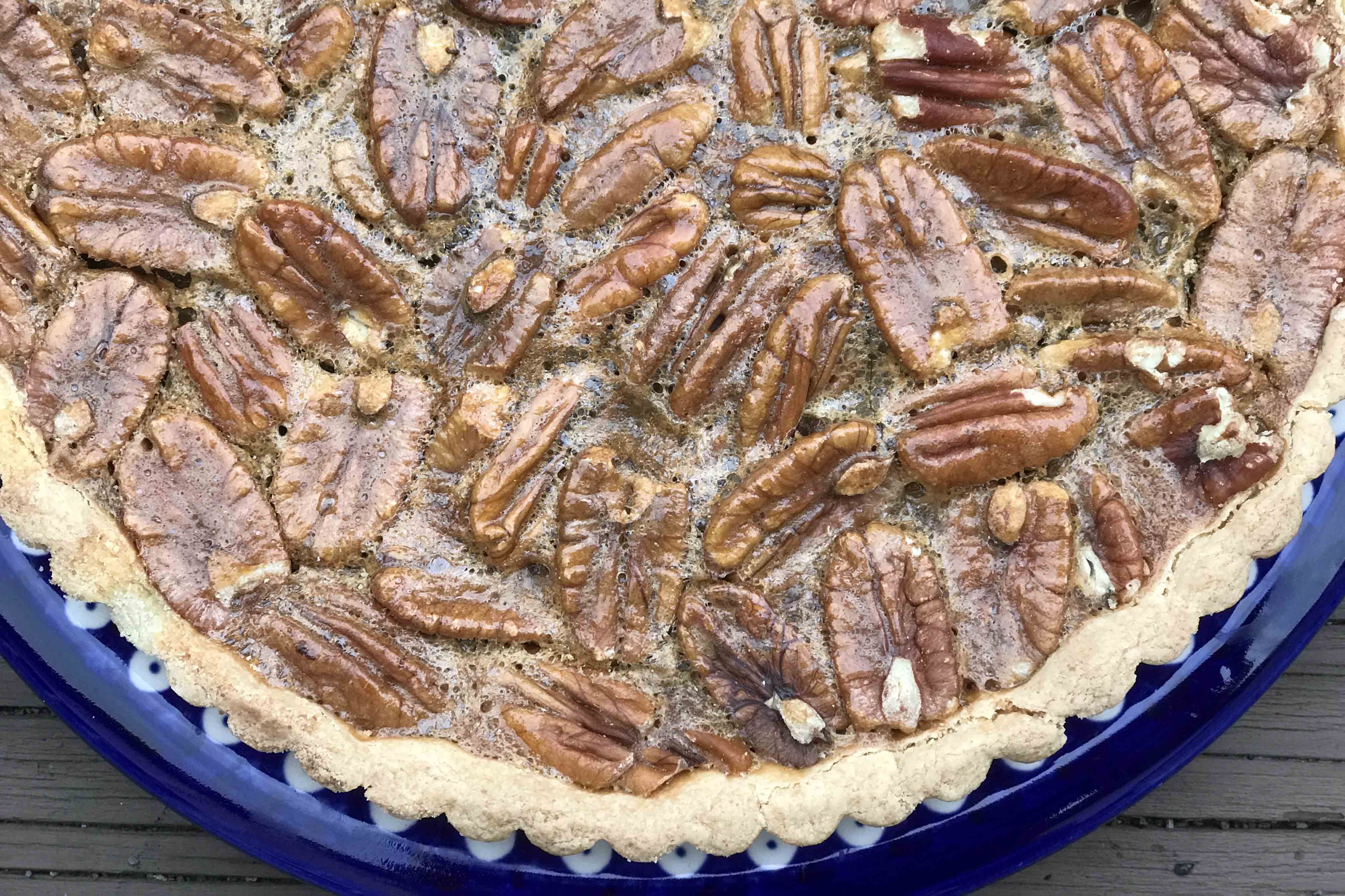 Pecan-Chocolate Tart (Gluten-Free)