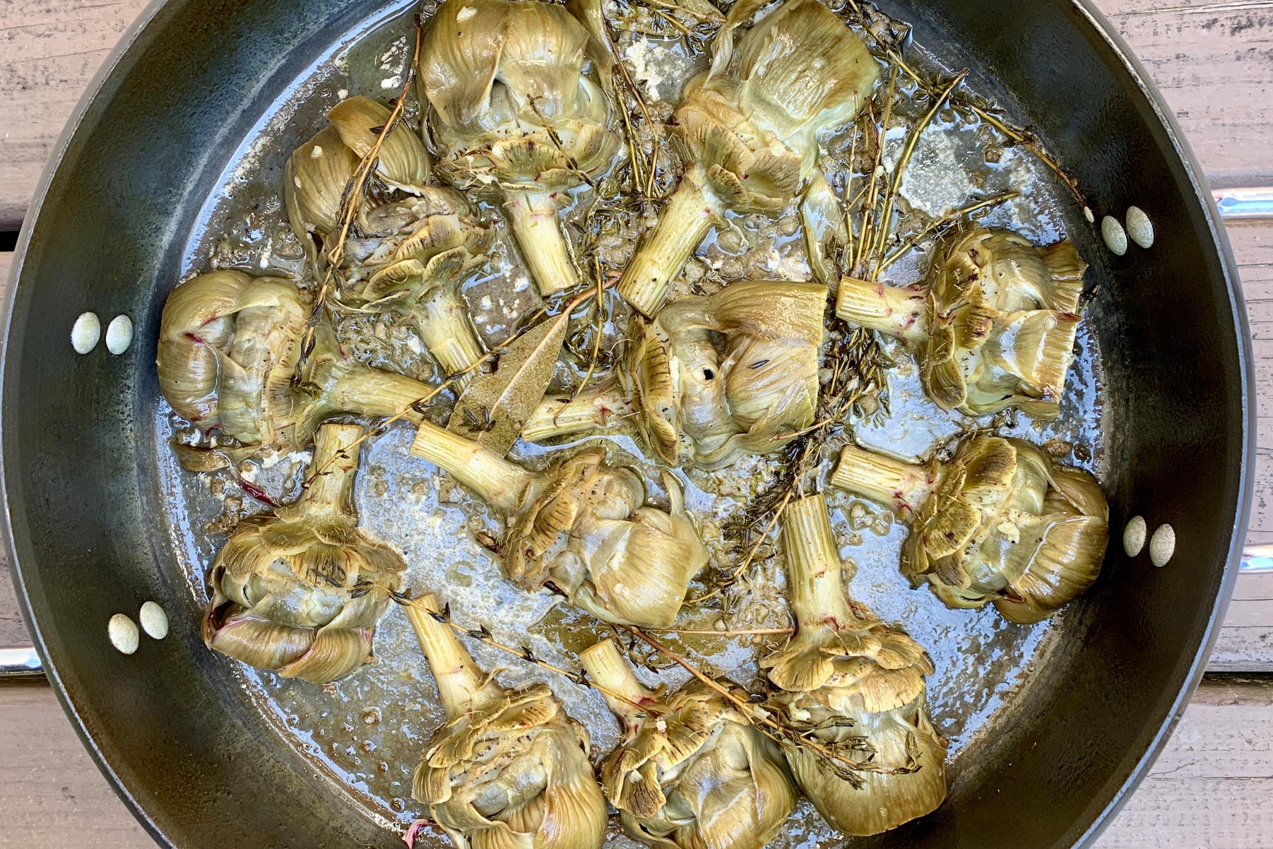 Braised Artichokes