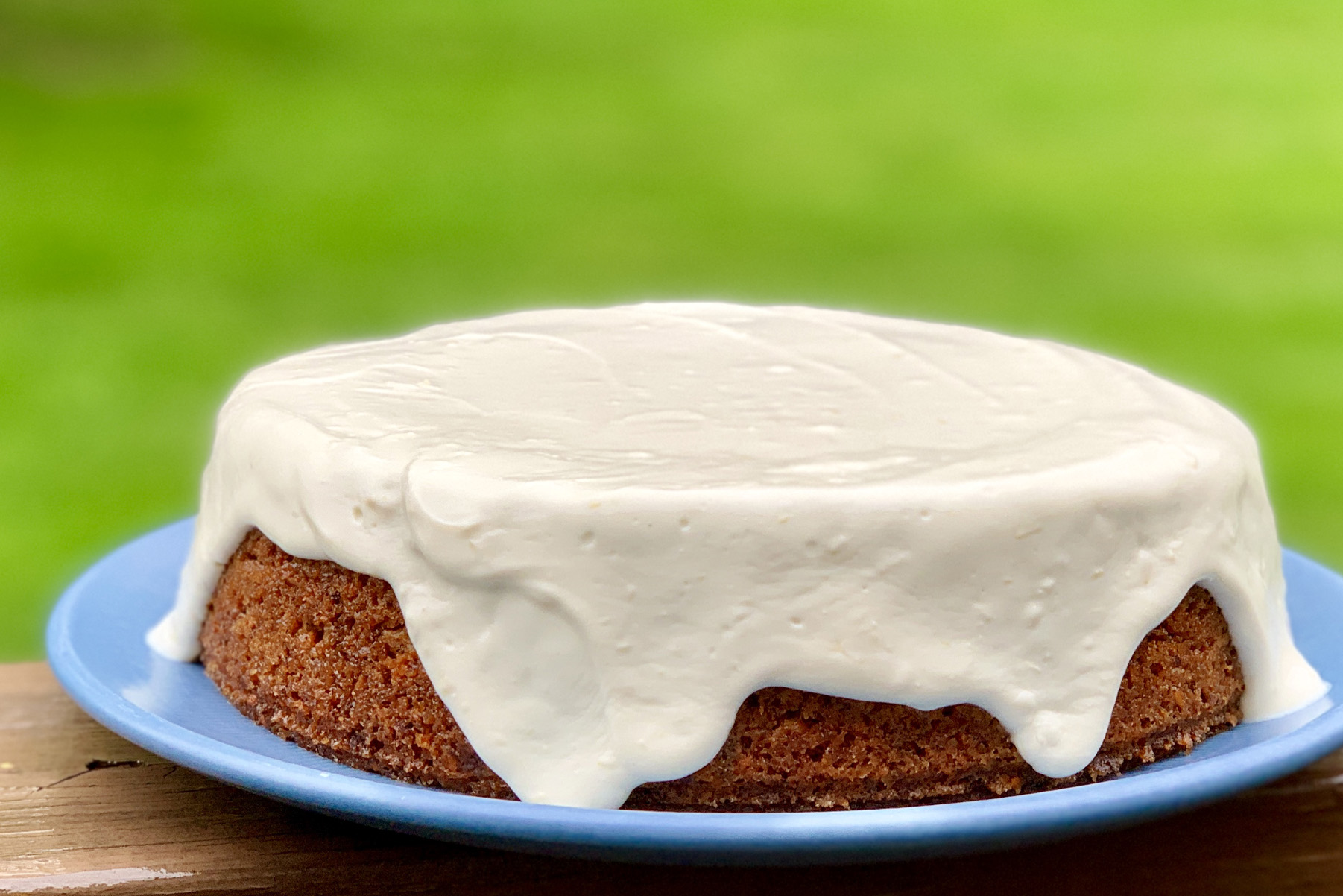 Carrot Cake with Lemon Ricotta Frosting (Gluten-Free)