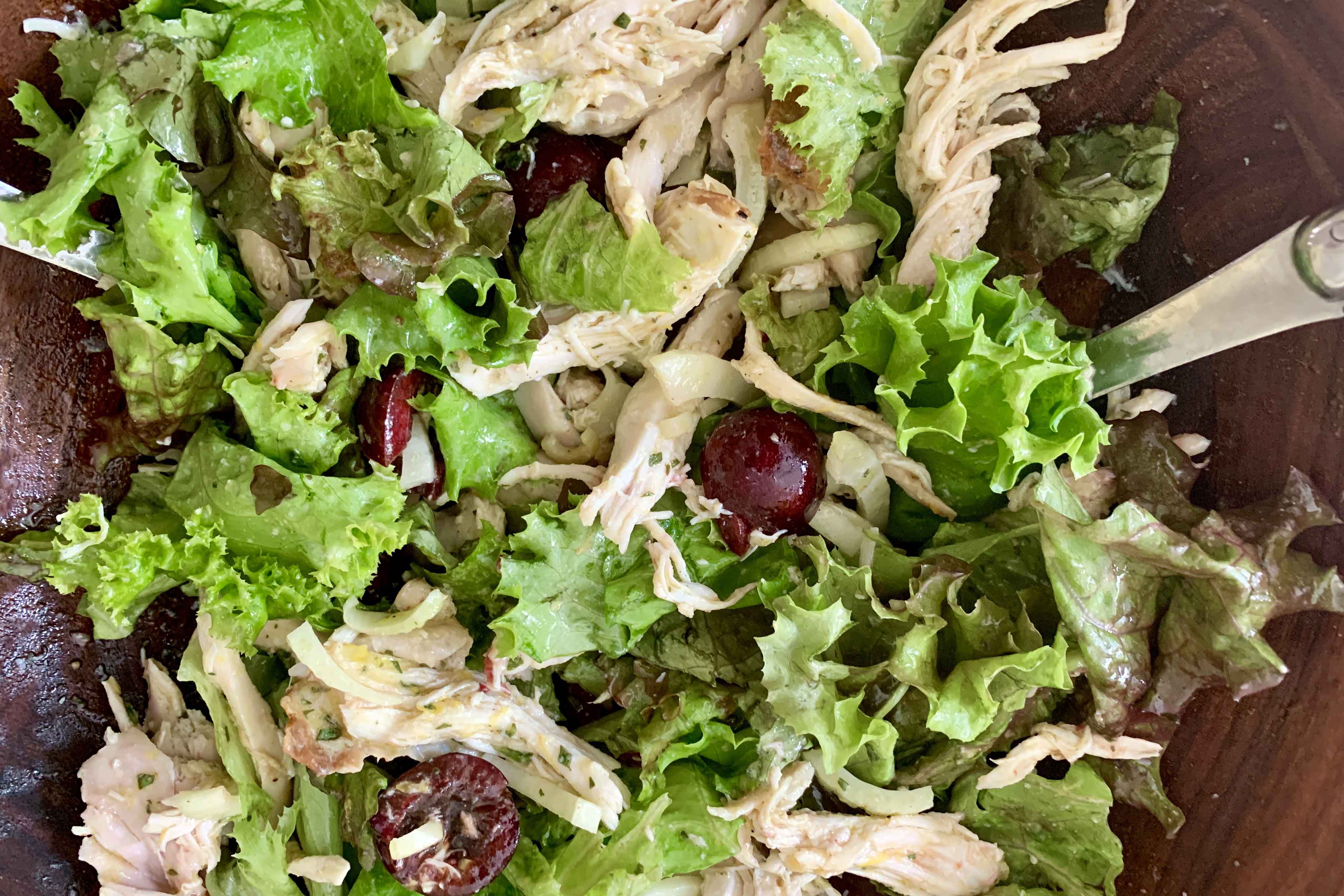 Chicken Salad with Tarragon-Mustard Vinaigrette