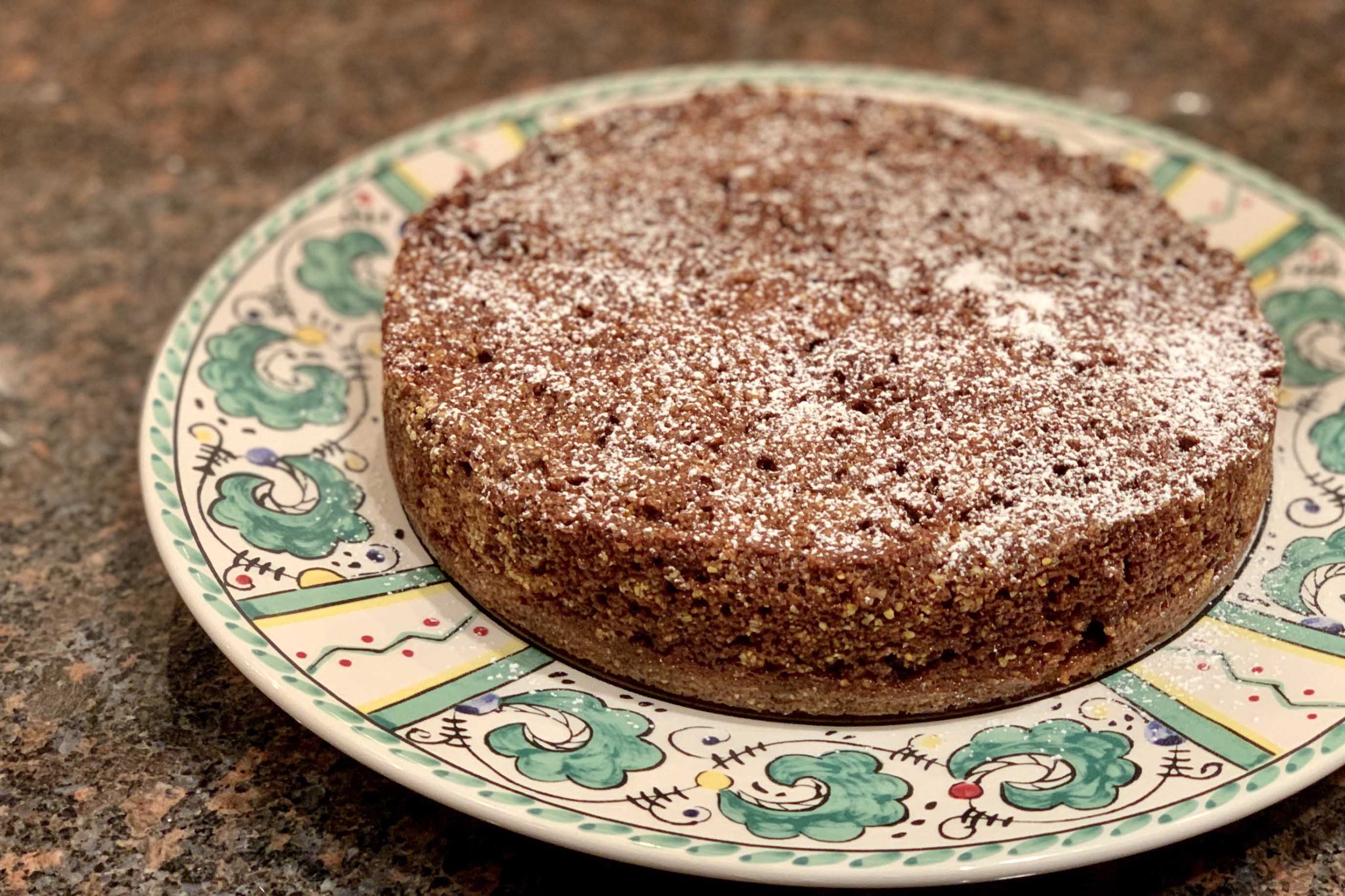 Chocolate-Hazelnut Polenta Cake (Gluten-Free)