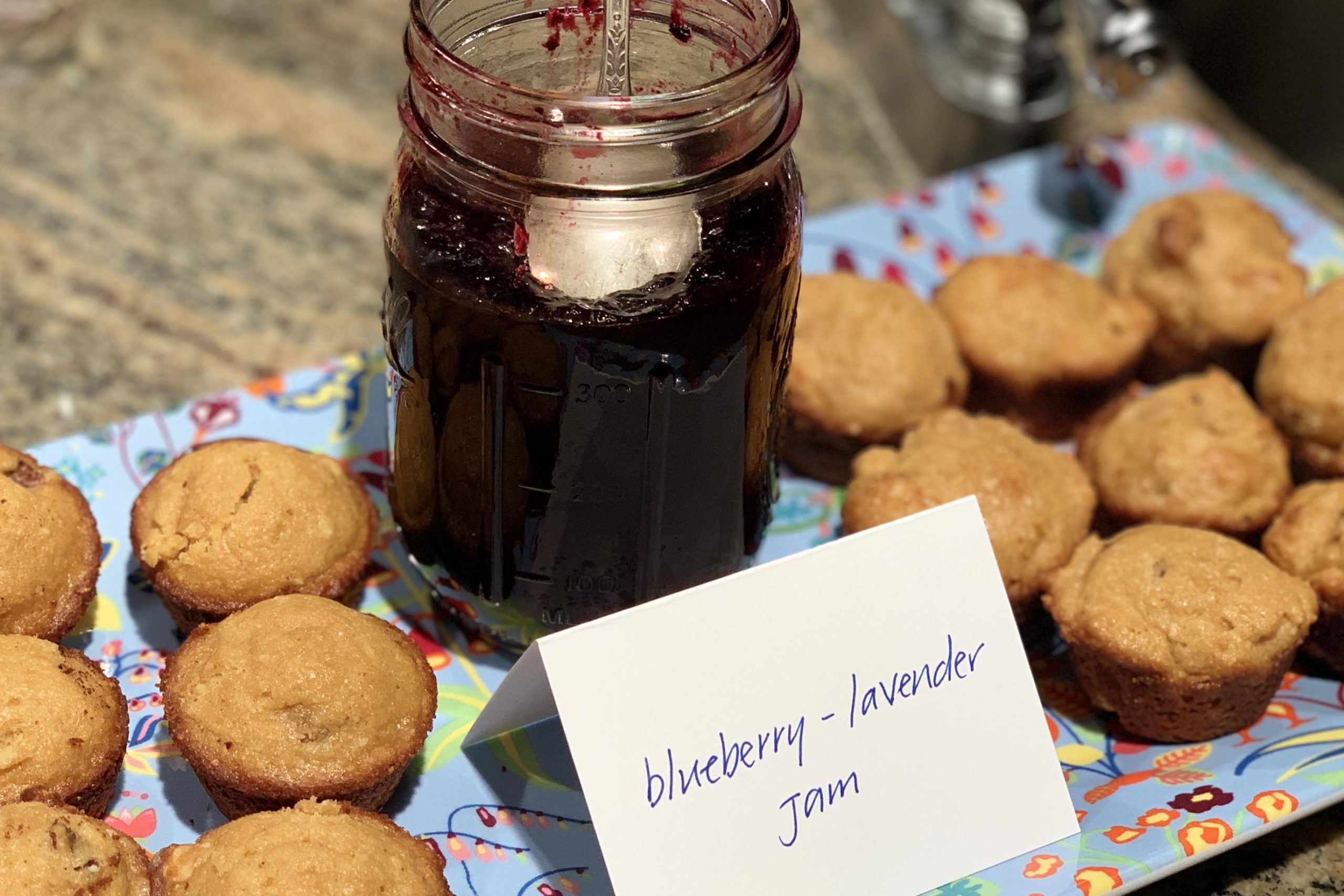 Blueberry-Lavender Jam