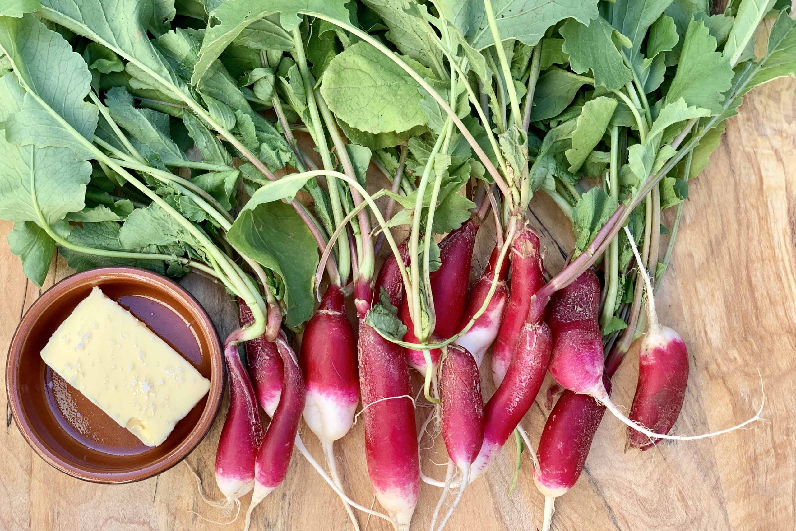 French Radishes with Butter