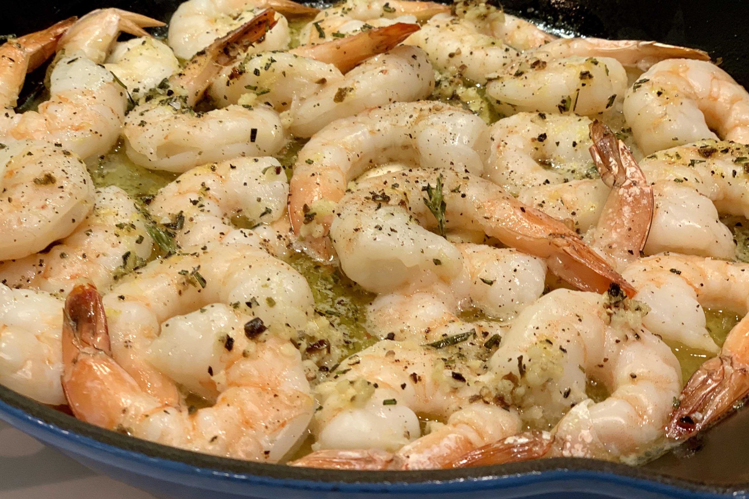 Rosemary and Garlic Roasted Shrimp