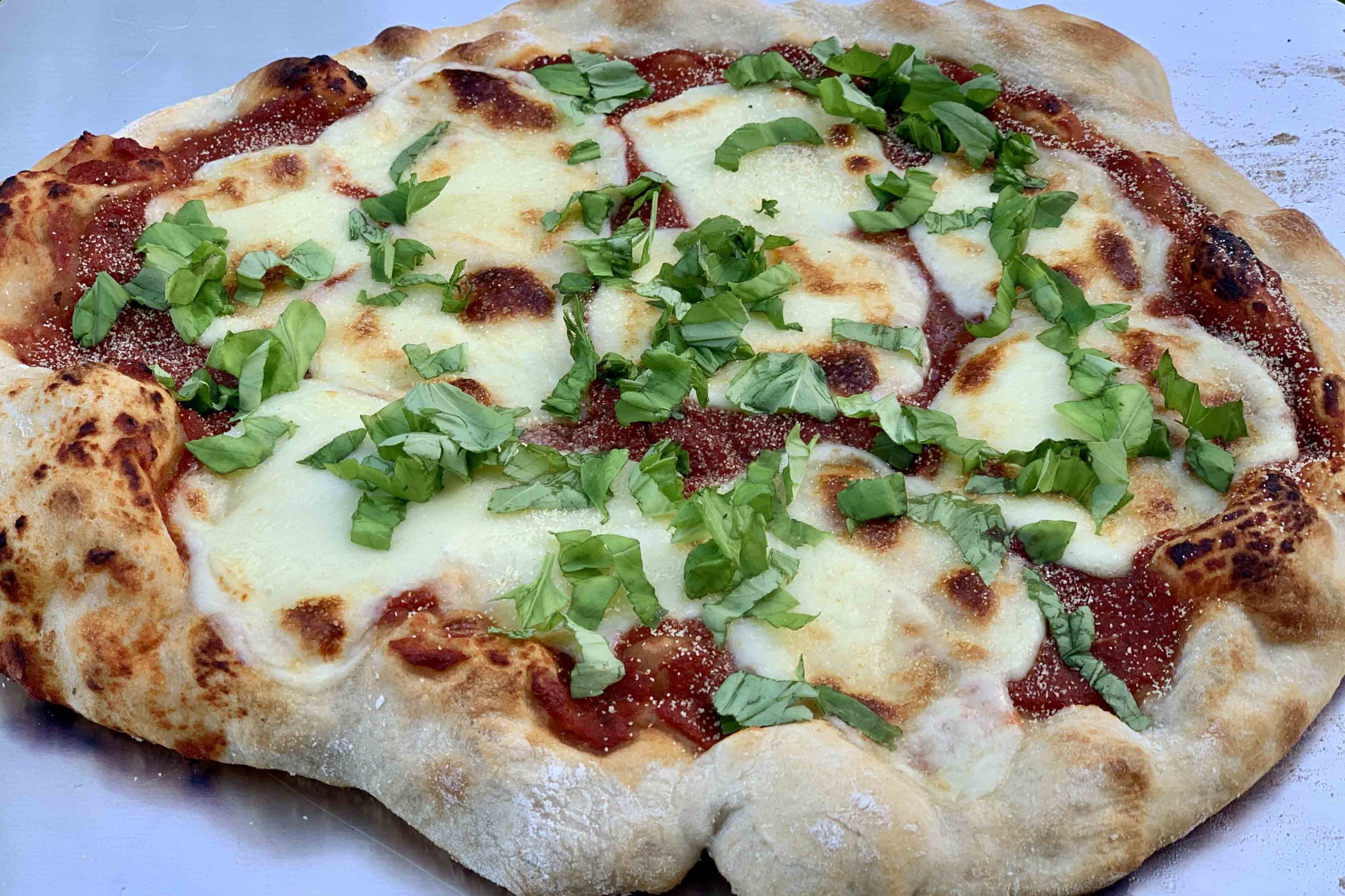 Classic Margherita Pizza on the Grill