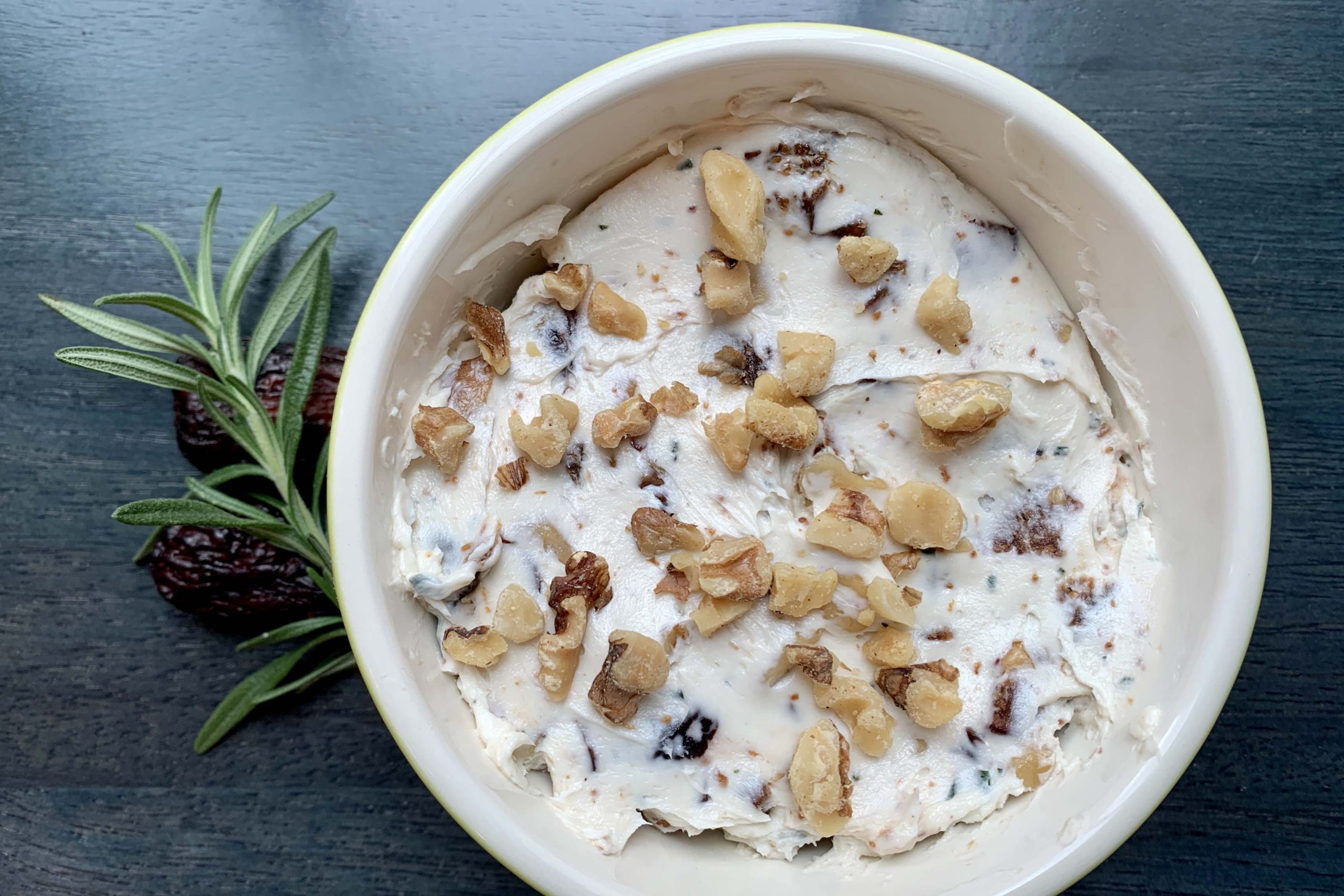 Fig-Rosemary-Goat Cheese Spread