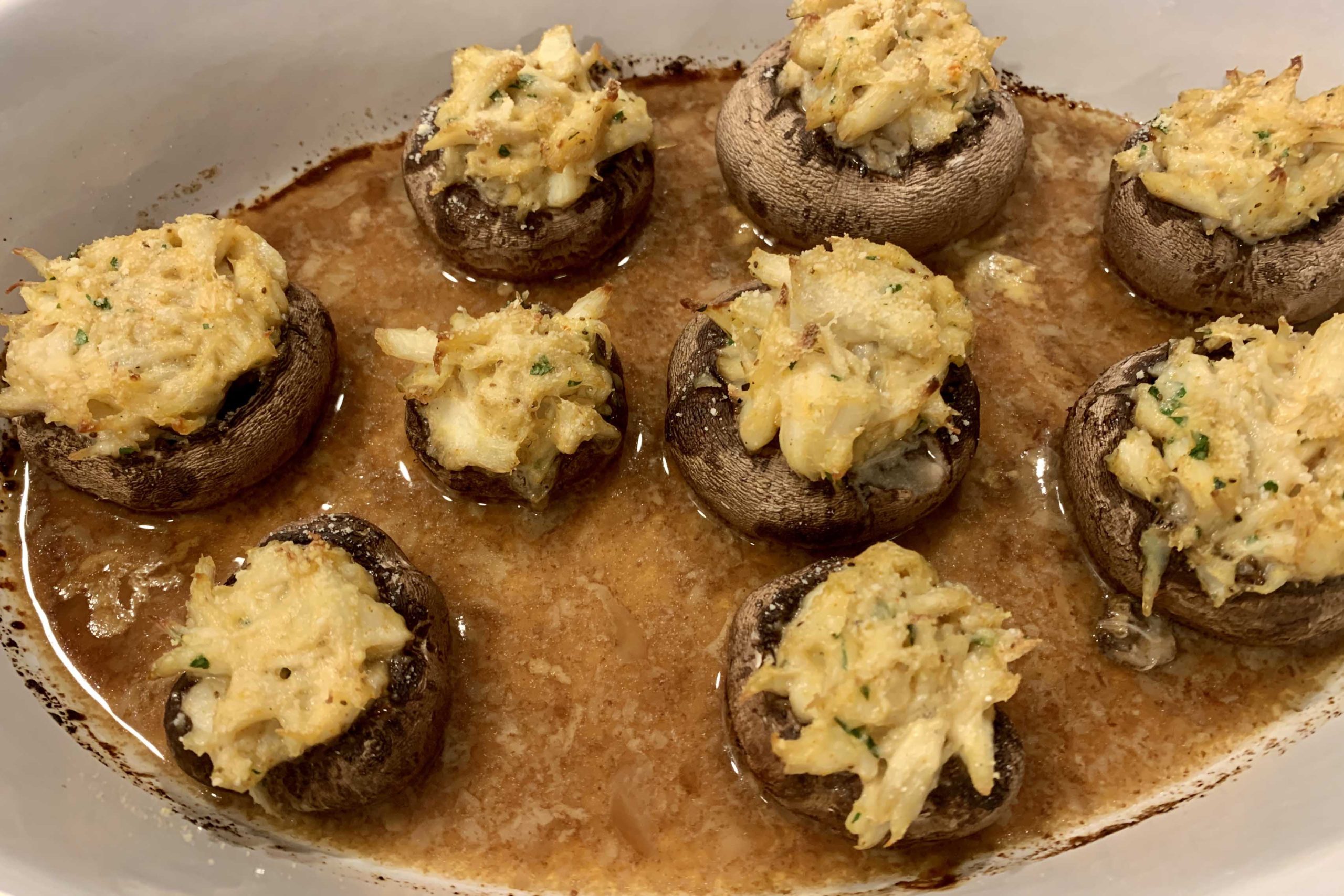 Crab Stuffed Mushrooms