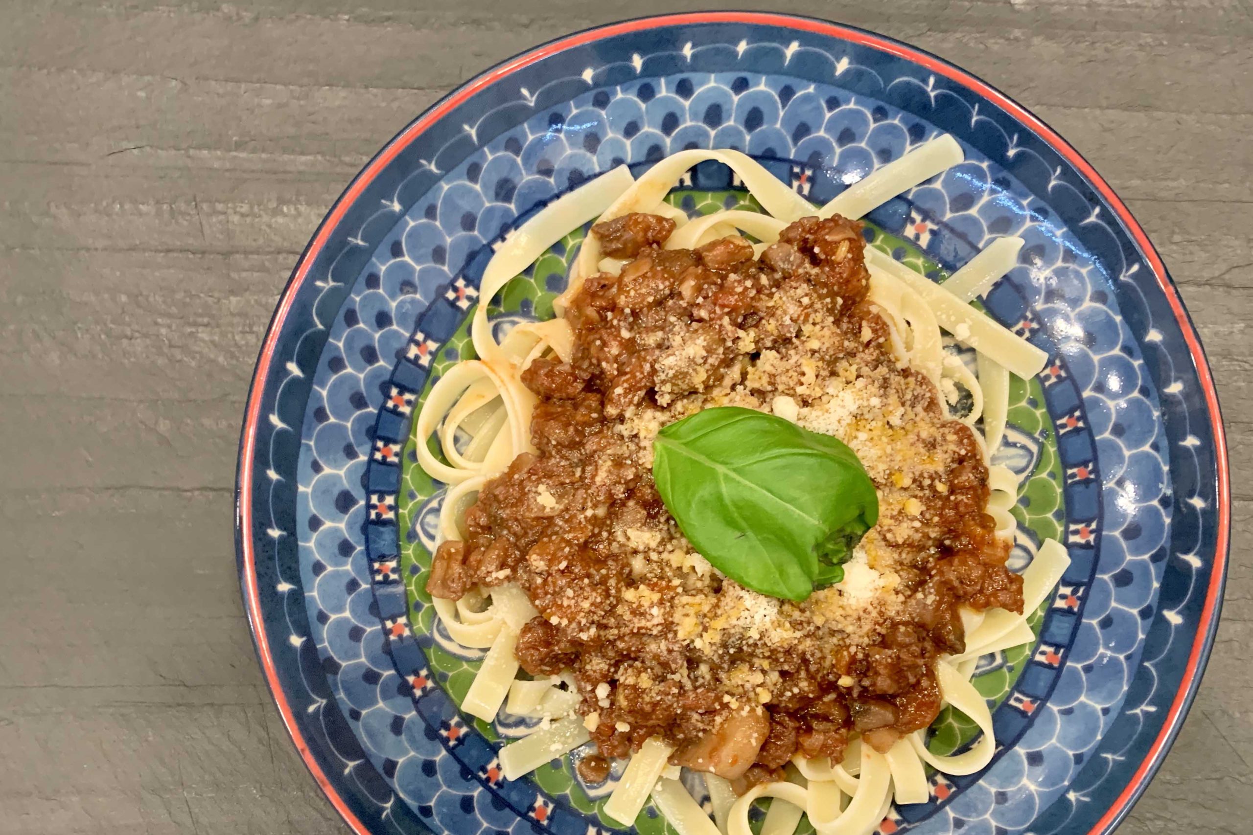 Sausage and Mushroom Ragu