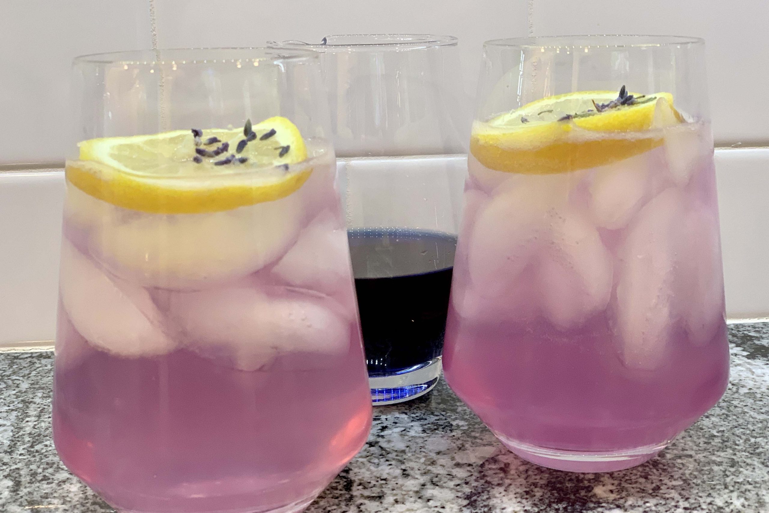 Butterfly Pea Flower Tea Cocktail