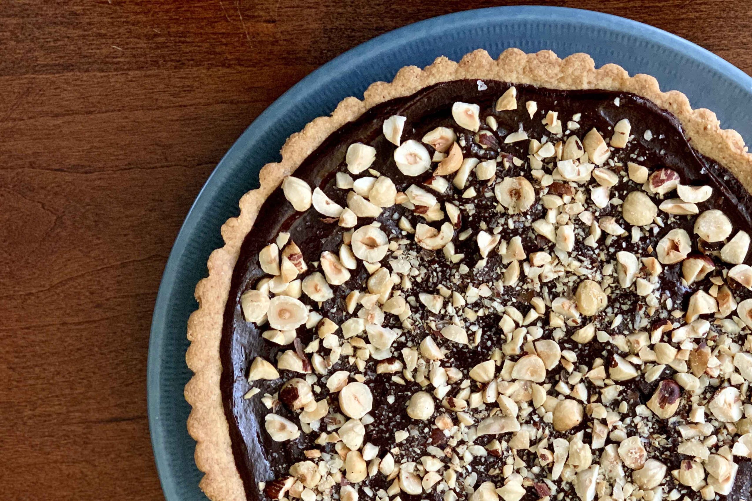 Chocolate-Hazelnut Tart (Gluten-Free)