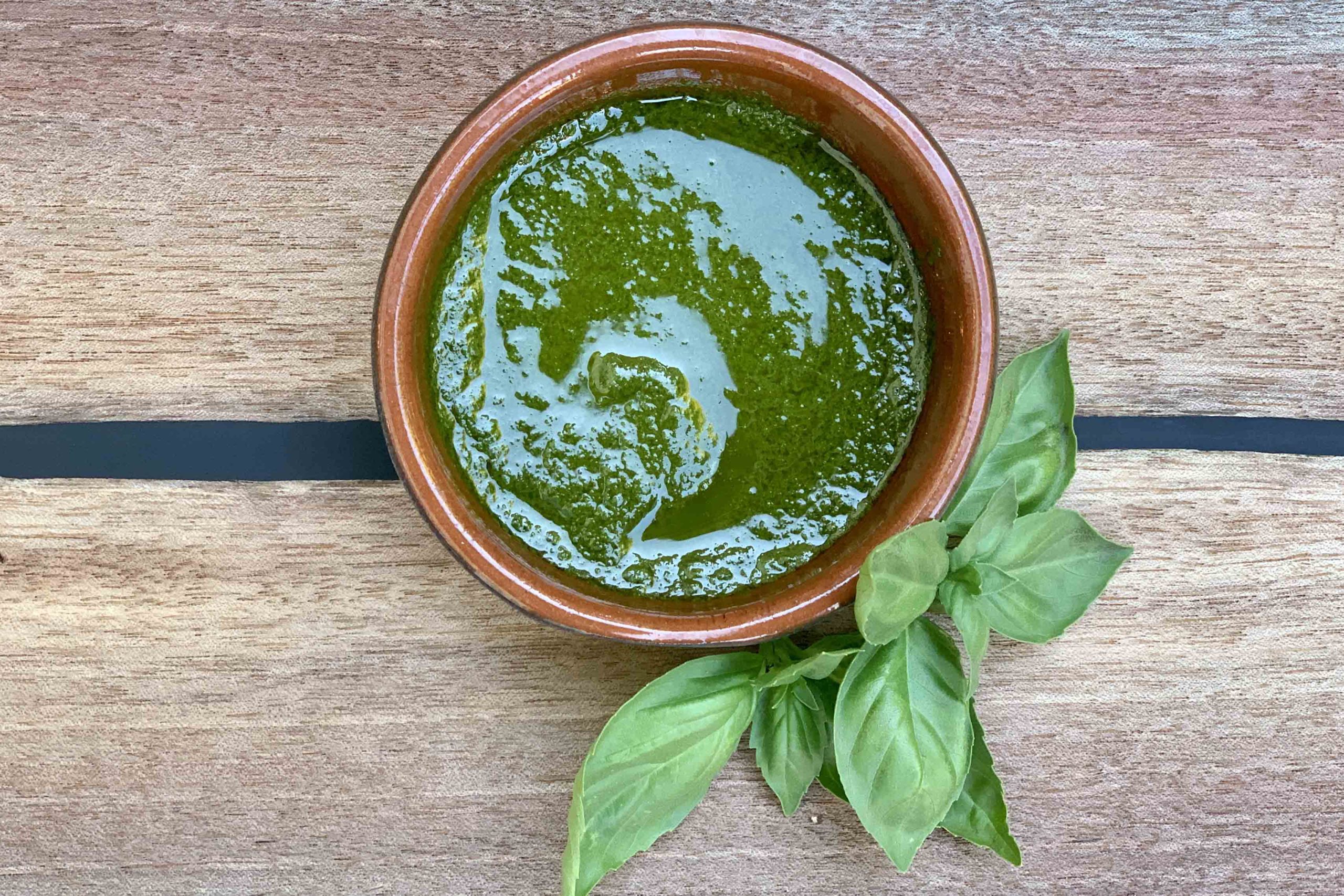 Freezer Basil Pesto