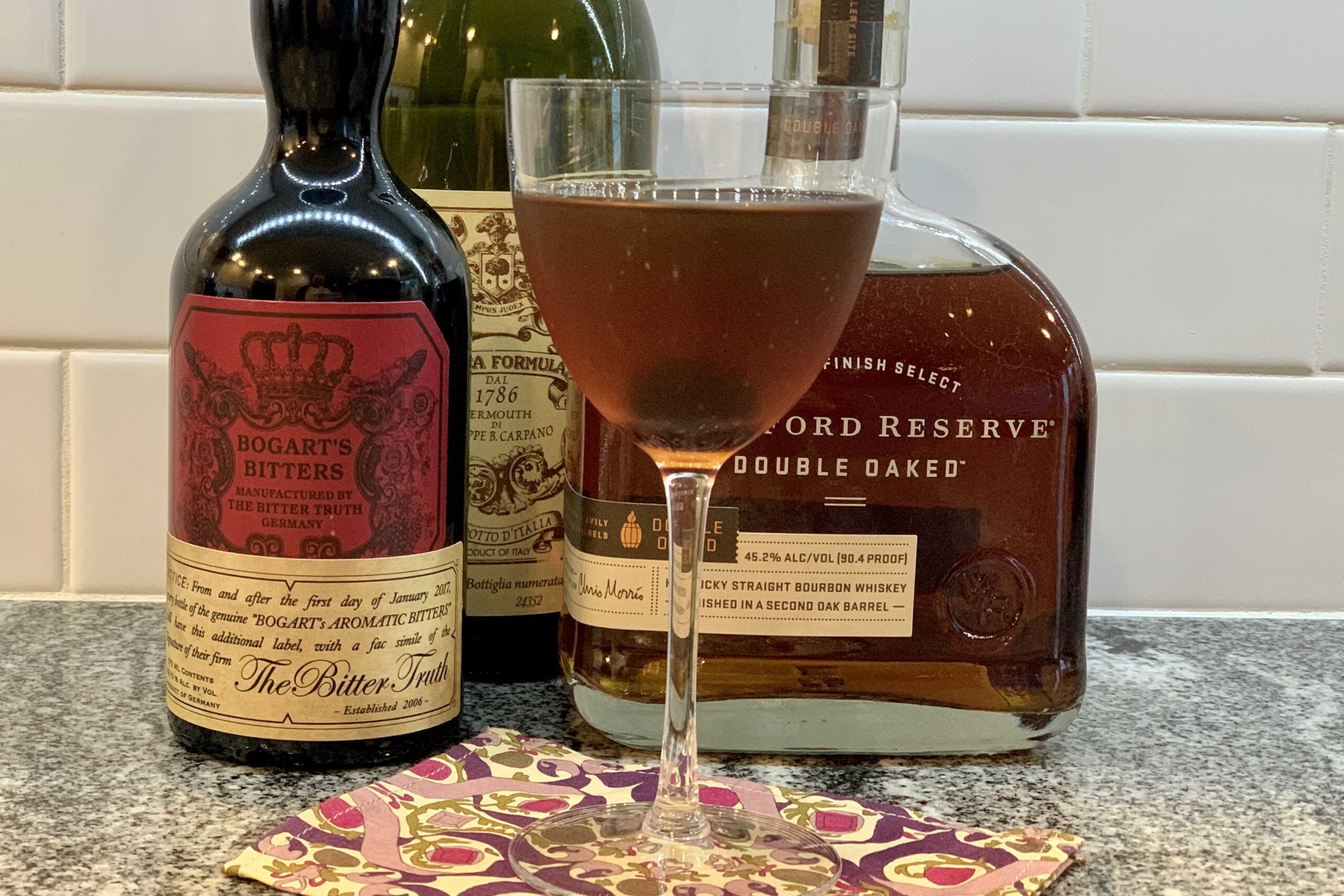 Bogart’s Bitters Manhattan