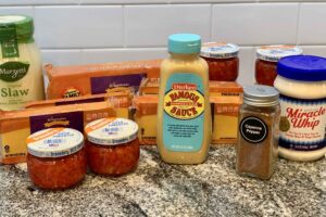 Jimmy Bridges' Famous Pimento Cheese Ingredients