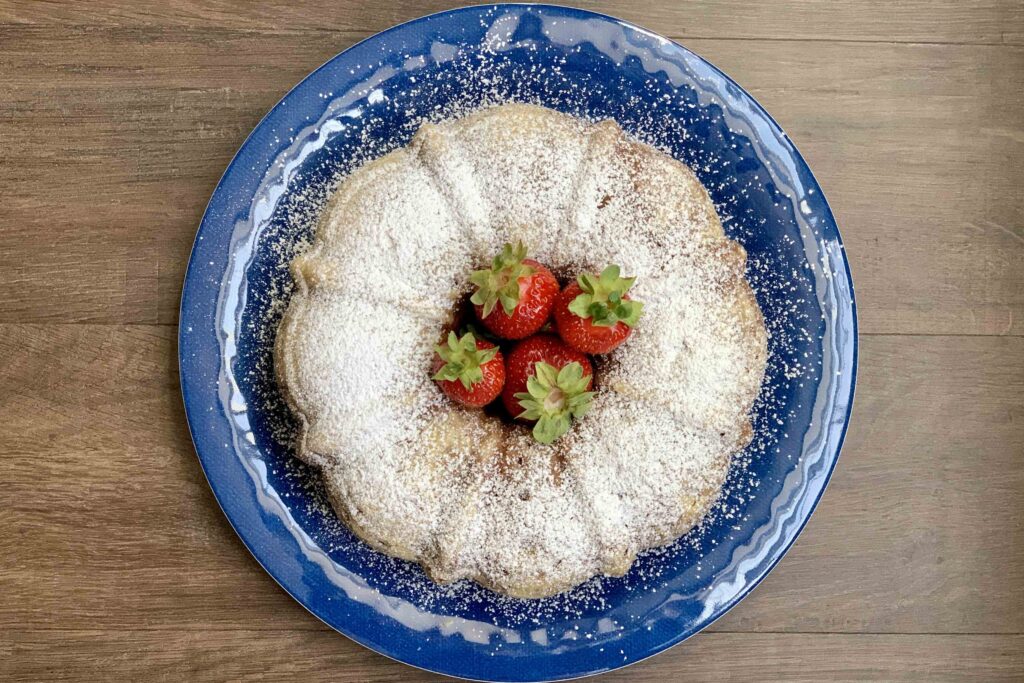 Coconut Marzipan Cake Coconut Marzipan Cake