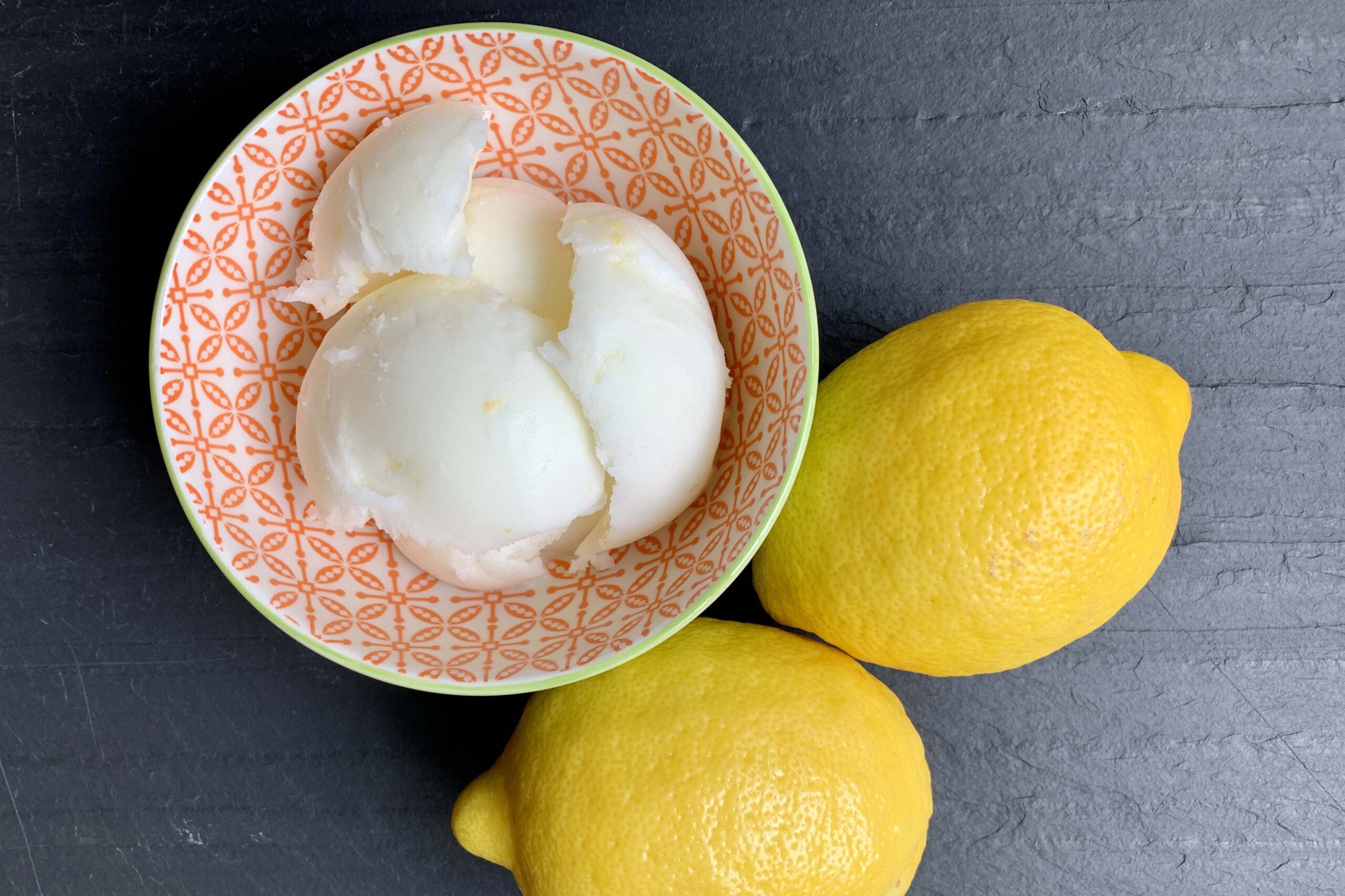 Lemon-Buttermilk Sherbet