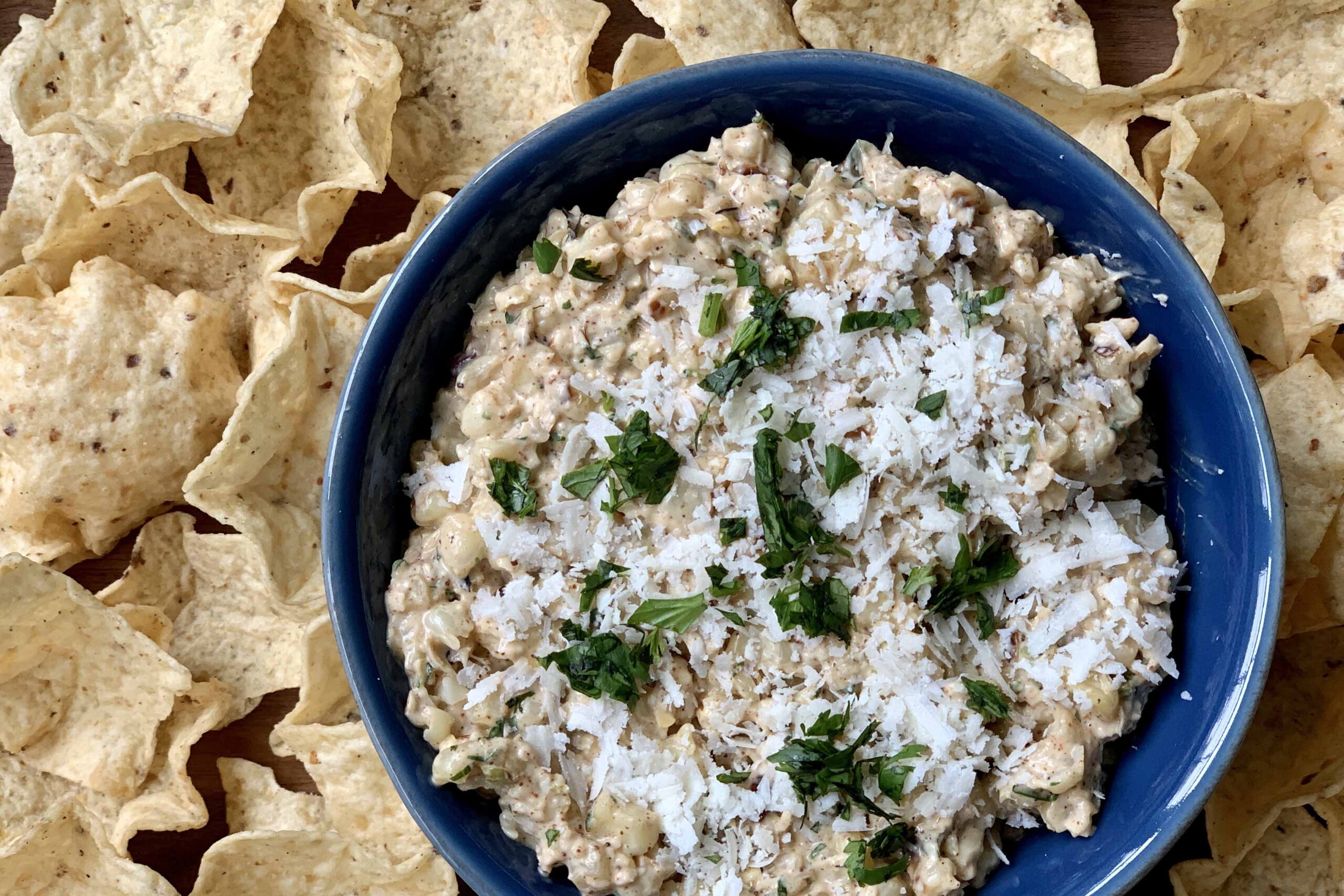 Grilled Mexican Street Corn Dip