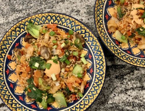 Kimchi-Vegetable Fried Rice