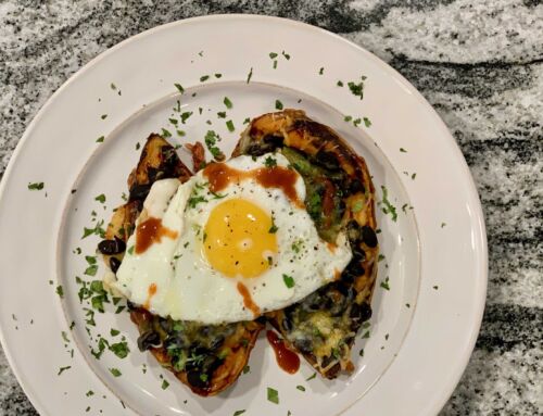 Loaded Sweet Potatoes