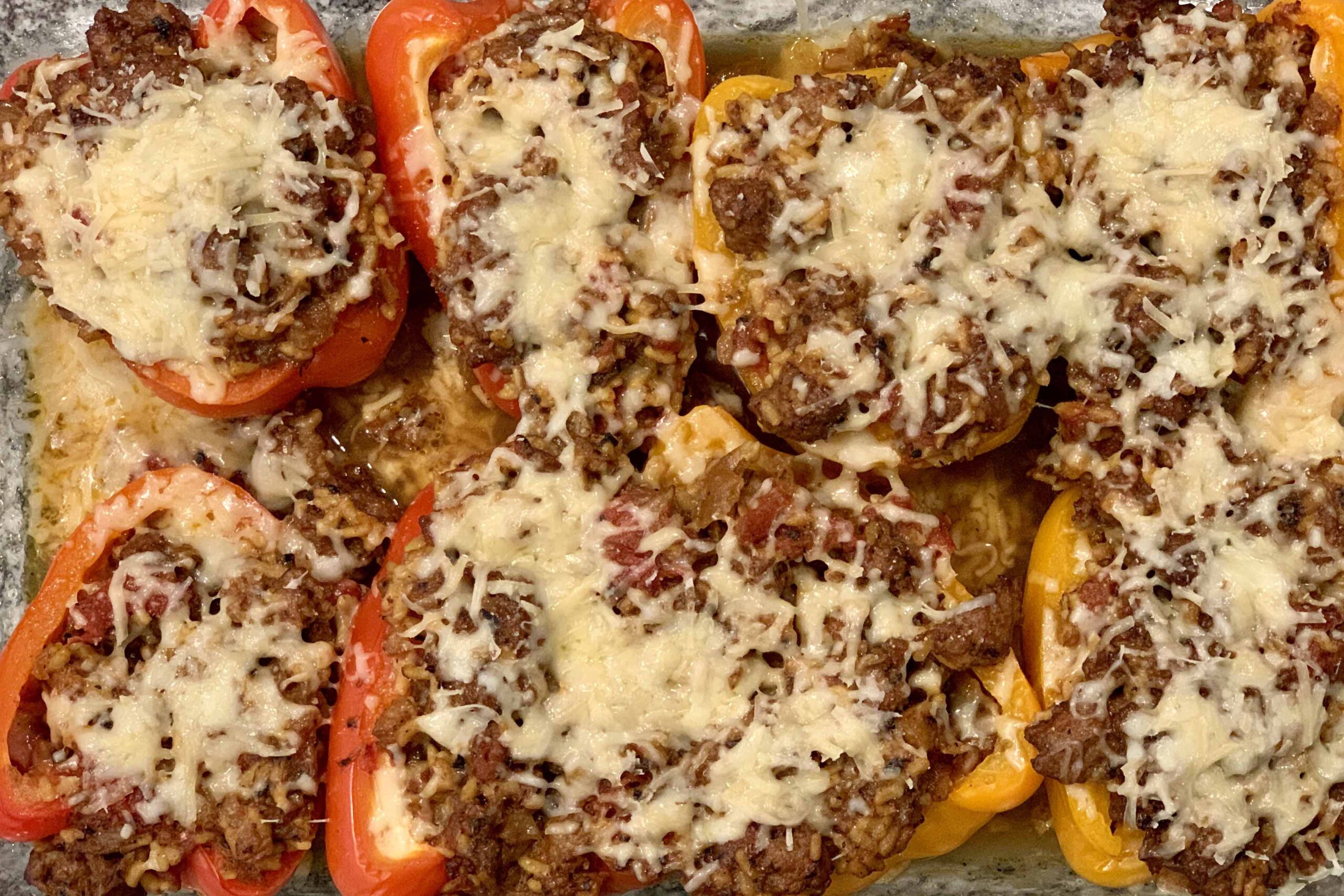 Italian Sausage Stuffed Peppers