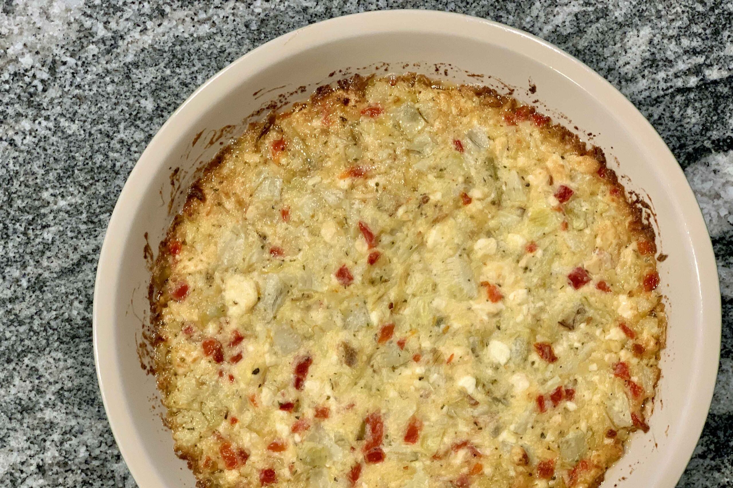 Warm Artichoke and Feta Dip