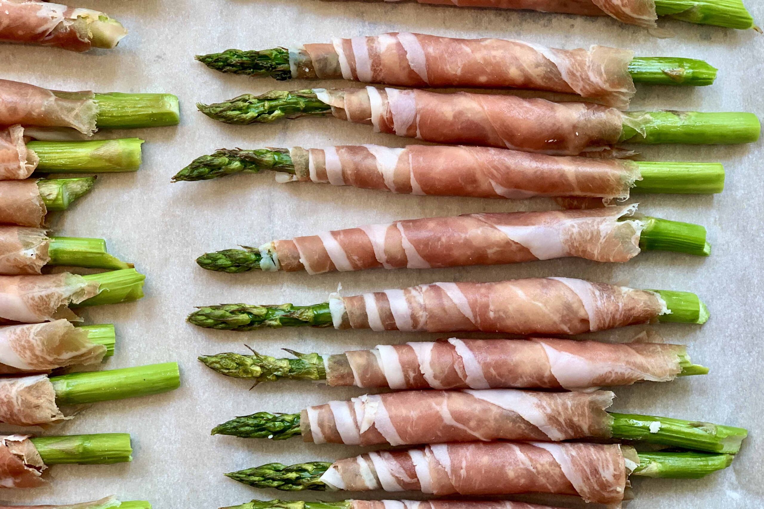 Prosciutto Wrapped Asparagus