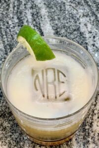 Tequila Sour - Monogramed Ice