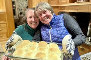 Carol’s Dinner Rolls - Carol and Nicole