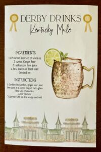 Kentucky Mule Recipe Card