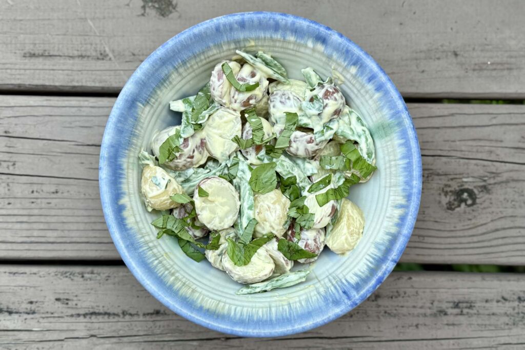 Garlic Aioli Potato Salad