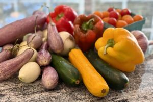 Bryn Clovis CSA Vegetables