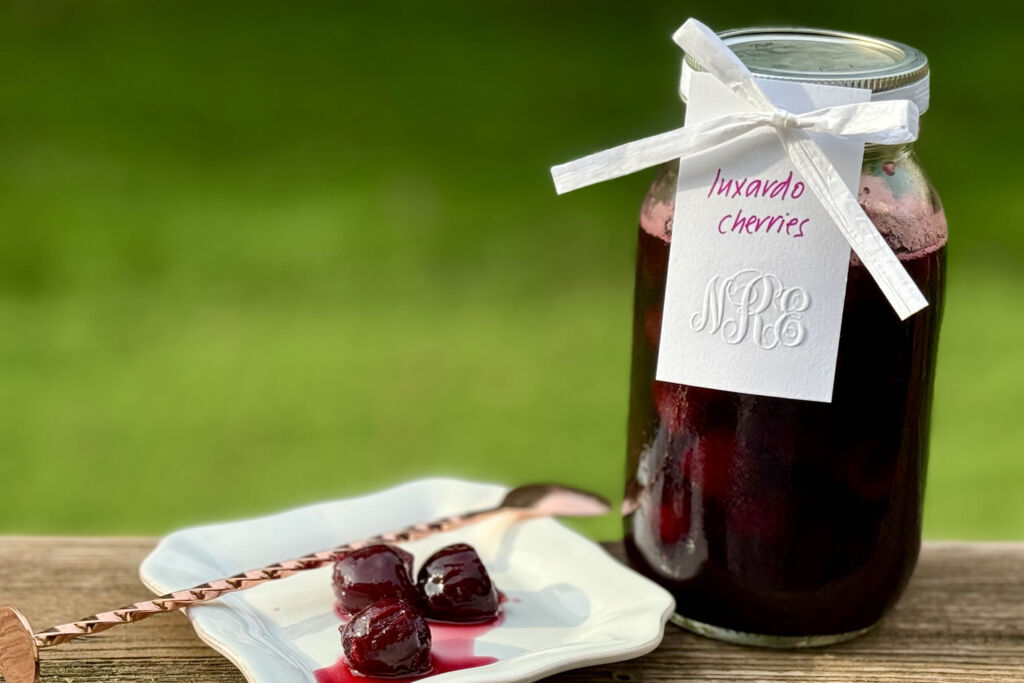 Homemade Luxardo Cherries